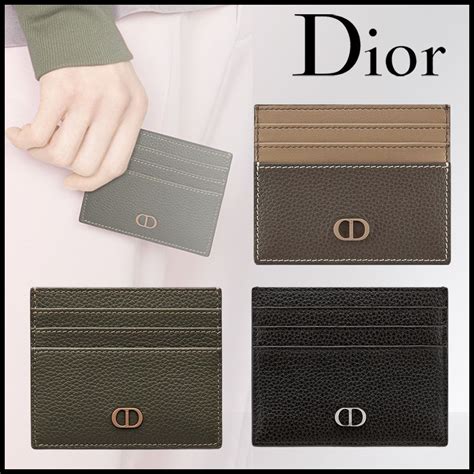 card holder christian dior|authentic Dior monogram wallet.